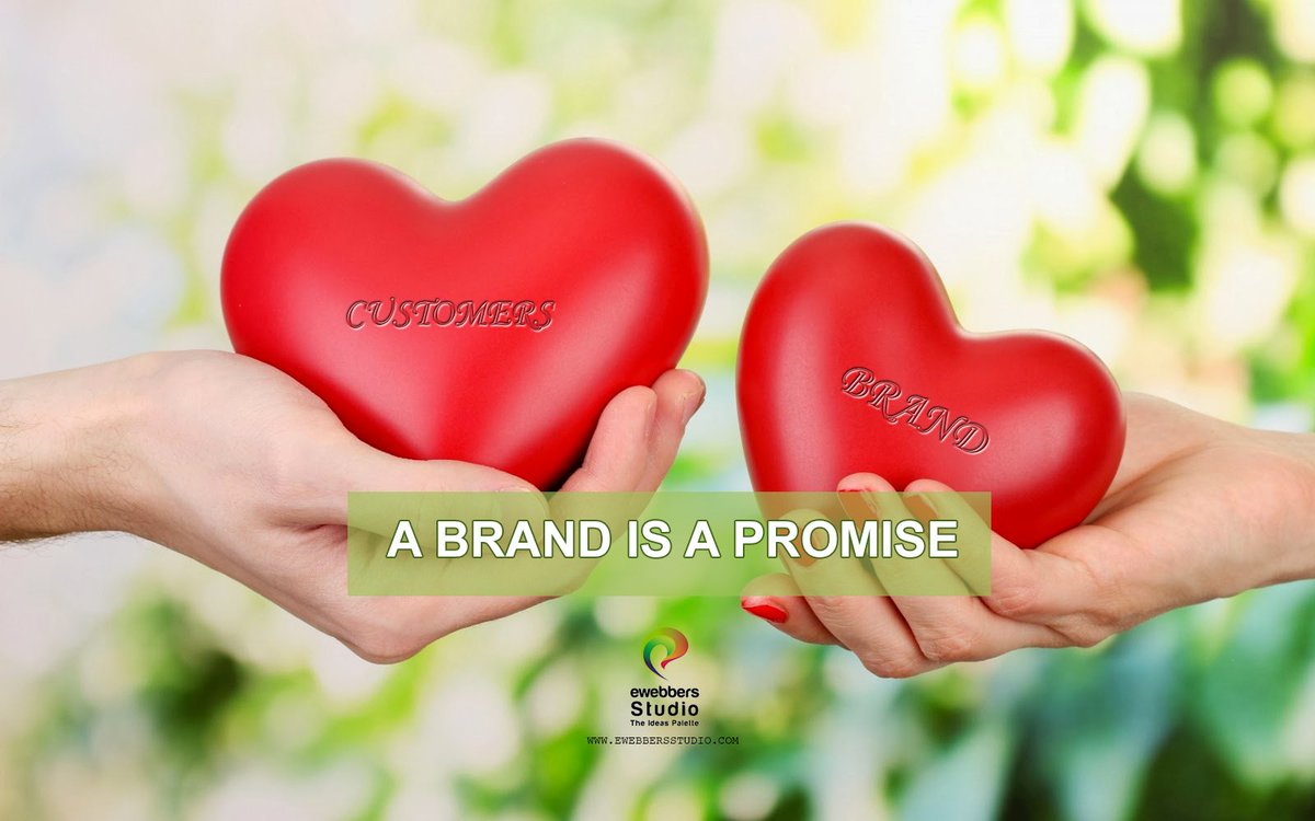 ewebbersstudio's tweet photo. A BRAND IS A PROMISE https://t.co/EAmqjSHyOS