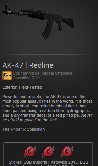 HaxMaddon's tweet photo. @csgoskyline THANK YOU SO MUCH FOR THE AK REDLINE <3 MUCH LOVE https://t.co/rJQvQ2WnLO