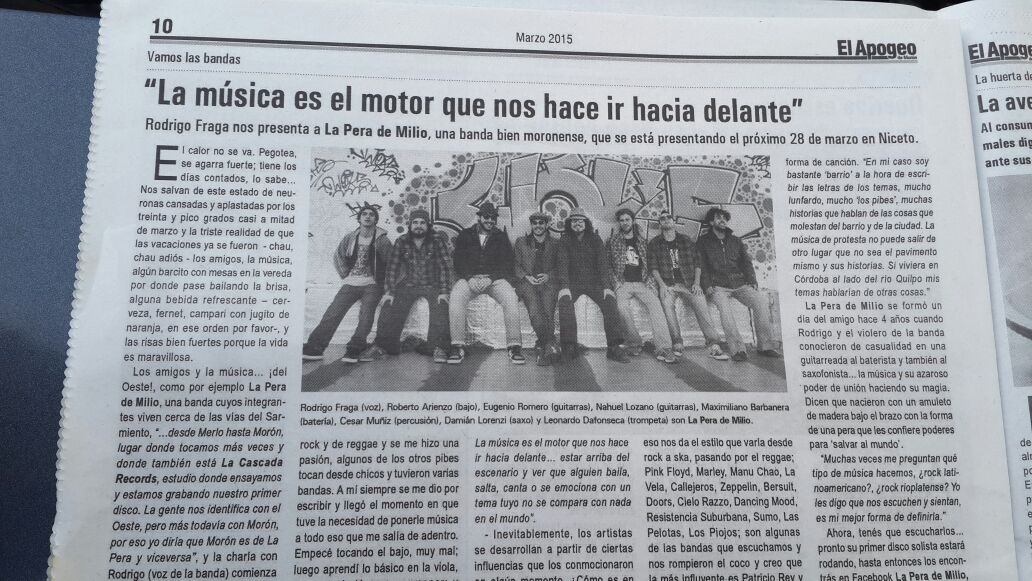 La Pera De Milio (@laperaoficial) on Twitter photo 