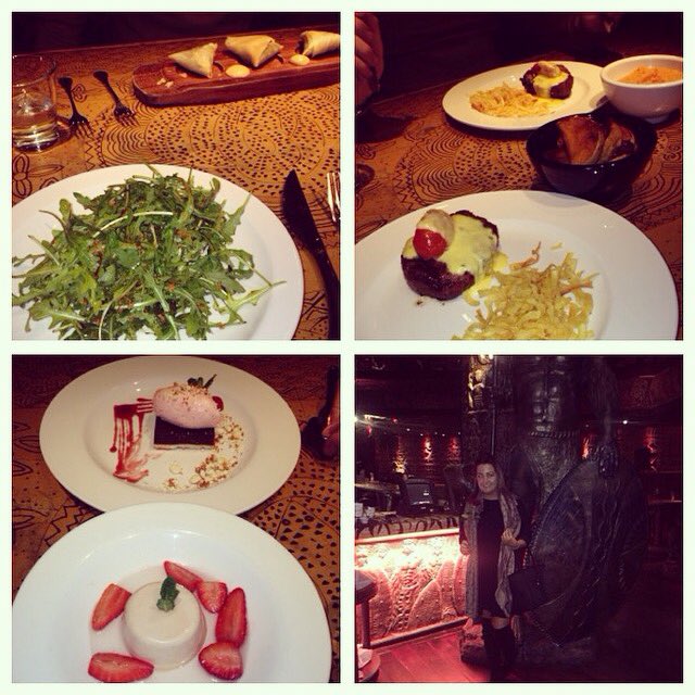 DaisyCov's tweet photo. @ShakaZuluLondon lastnight 🍴🍷 https://t.co/7lTH92I1Kd