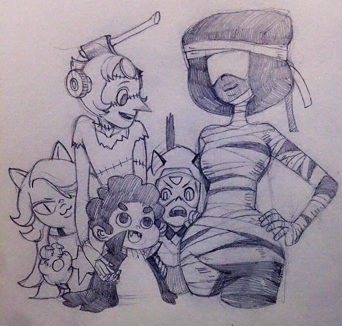 #StevenUniverse 黑化与万圣节? 