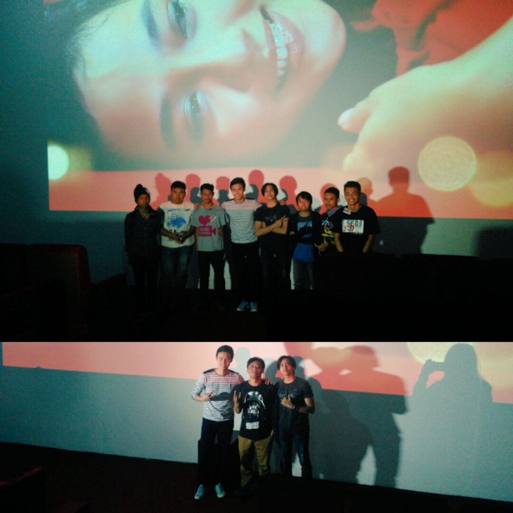 terimakasih semua apresiasi dan supportnya.. 
terimakasih juga untuk @WisataCinemaUIT !! 
#DukungfilmINDONESIA