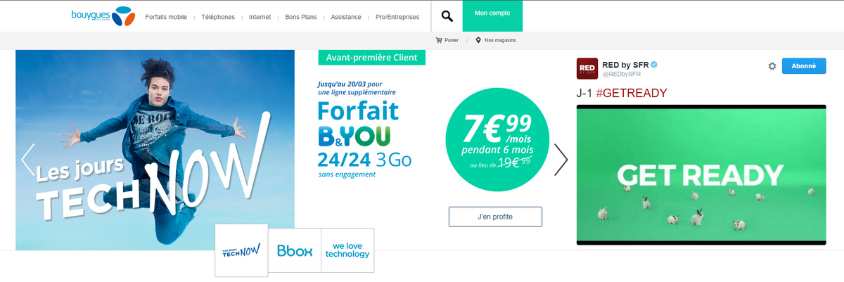 davlgd's tweet photo. Je savais pas que le nouveau marketing de chez @REDbySFR avait été recruté chez @bouyguestelecom #Vertitude https://t.co/fe1u6DLSpH
