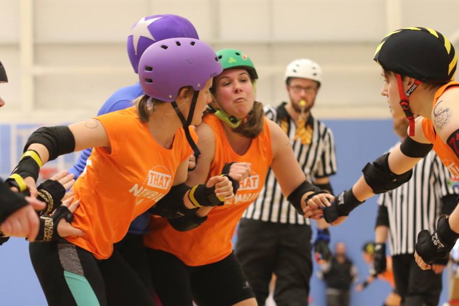 AmyNorth89's tweet photo. .@RobynVinter @CroydonRD I also have a spectacular #rollerderpy picture from my cherry popper. I present to you... https://t.co/alWYDQevYJ