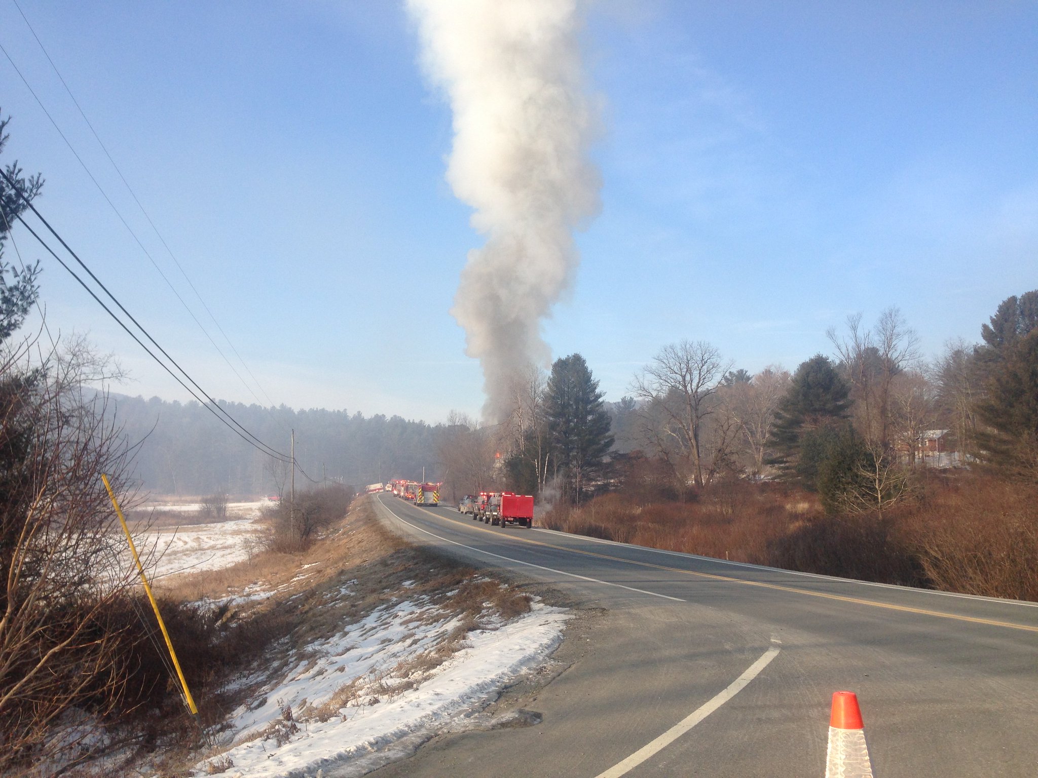 Vermont State Police on Twitter "Vt Route 131 in Weathersfield is