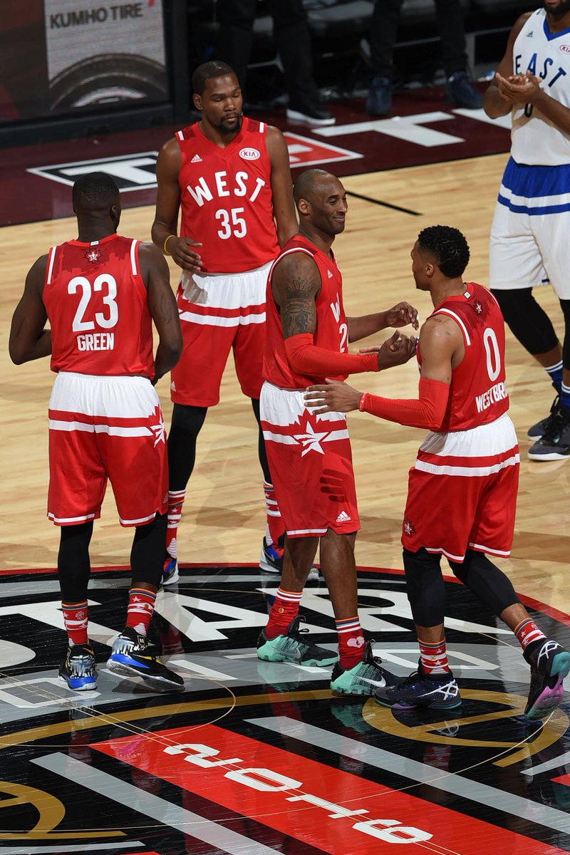 NBAcom's tweet photo. Today's stars reflect on what @kobebryant has meant in All-Star lore

WATCH: https://t.co/pZkN6CNI1h #NBAAllStarTO https://t.co/it3bJ4eVJ1