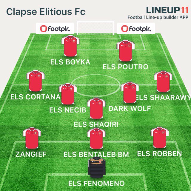 ElitiousFc's tweet photo. Compo de ce soir ! 3 match de coupe @Fifacom_infos à suivre @ClapSE_Asso #GOELITIOUS https://t.co/OxJJK74Epi