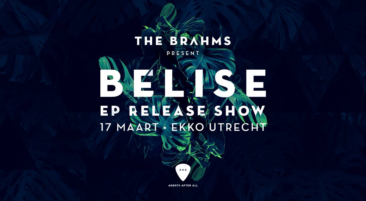 Yiha! 17 maart supporten we de EP-release van <a href="/thebrahmsmusic/">The Brahms</a> in <a href="/PoppodiumEKKO/">EKKO</a>! Tickets: on.fb.me/1TlU4yE