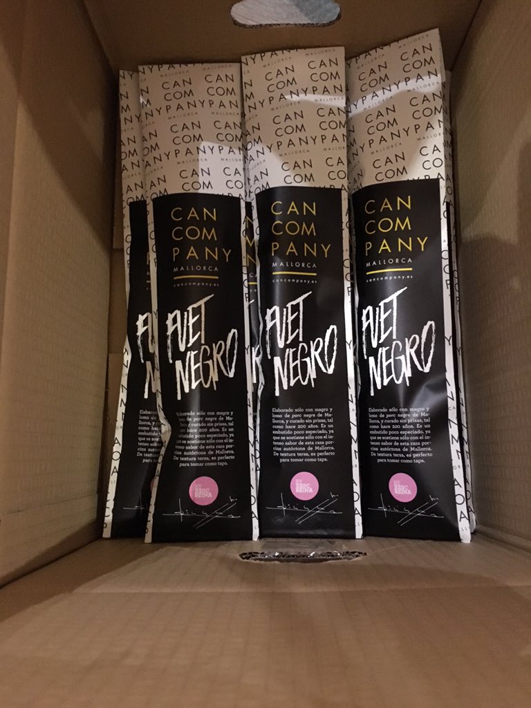 Can_Company's tweet photo. Primeros fuets y sobrasadas con los nuevos envases. Qué los disfruten. https://t.co/weAbTYnXH6