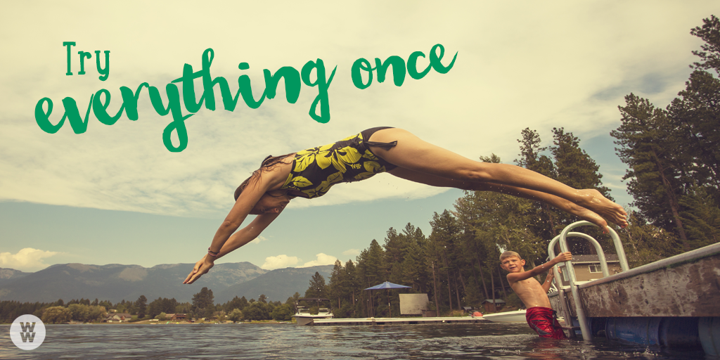 ww_uk's tweet photo. Try something new and push yourself out of that comfort zone! #WomanKind https://t.co/JGbPhMT6ev