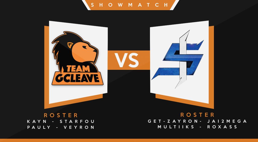 MrZayron's tweet photo. Dans 2 minutes notre showmatch commence ! 
Ici https://t.co/iqkPrOGgWQ 
@GCL_Starfou @eSport_StayLine @IcTus_eSporT https://t.co/TQTEVtsJf6
