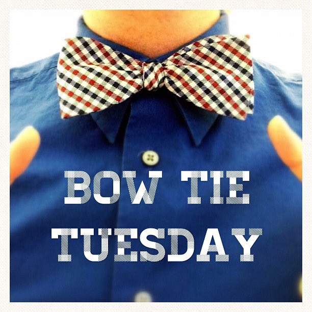 cjfryer's tweet image. Tomorrow is Bow Tie Tuesday! Retweet to spread the word!! #LearningInStyle #GC1