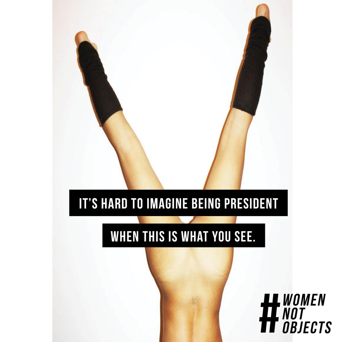 Not_Objects's tweet photo. It's hard to imagine being president when this is what you see. #PresidentsDay #WomenNotObjects https://t.co/ne4sVKOwOf