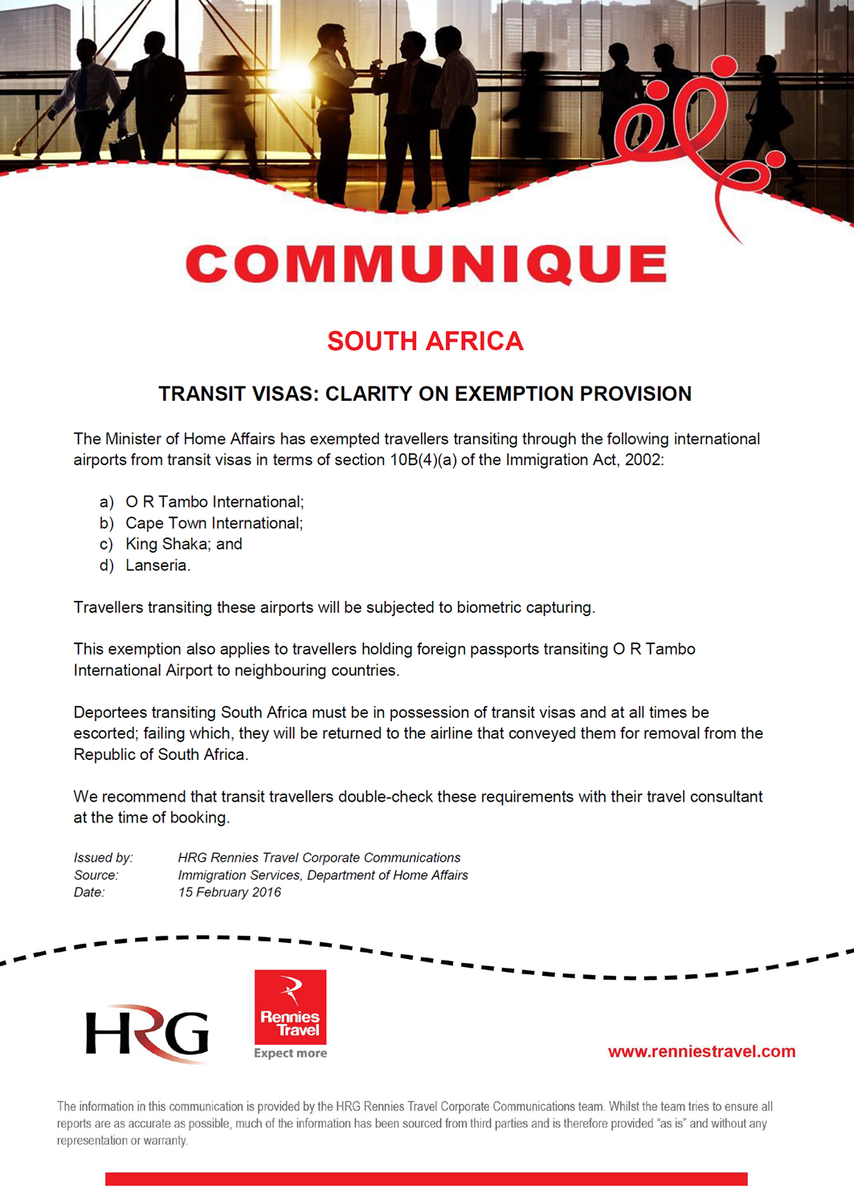 RenniesBCDZA's tweet photo. #TravelCommuniques
O R TAMBO INTERNATIONAL AIRPORT 
Transit Visas
Machine Readable Travel Documents https://t.co/xNf88EqBLJ