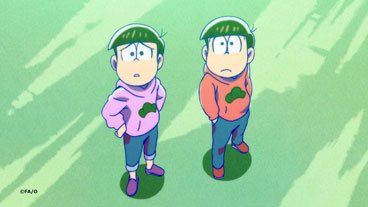 おそ松さん 公式アカウント V Twitter 本日第19話放送 おそ松さん 第19話がまもなく放送です おそ松とトド松は何を見上げているのか 今夜もお楽しみに おそ松さん T Co Mg9dx3jxhc