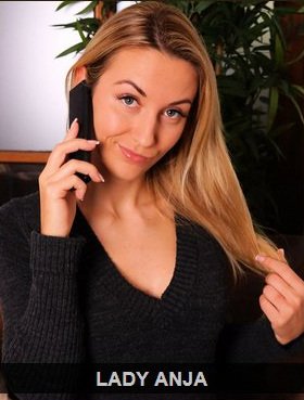 Anrufen, erniedrigen lassen, blechen! Die Nummer gibts auf Lady-Anja.com #geldherrin #telefonerziehung