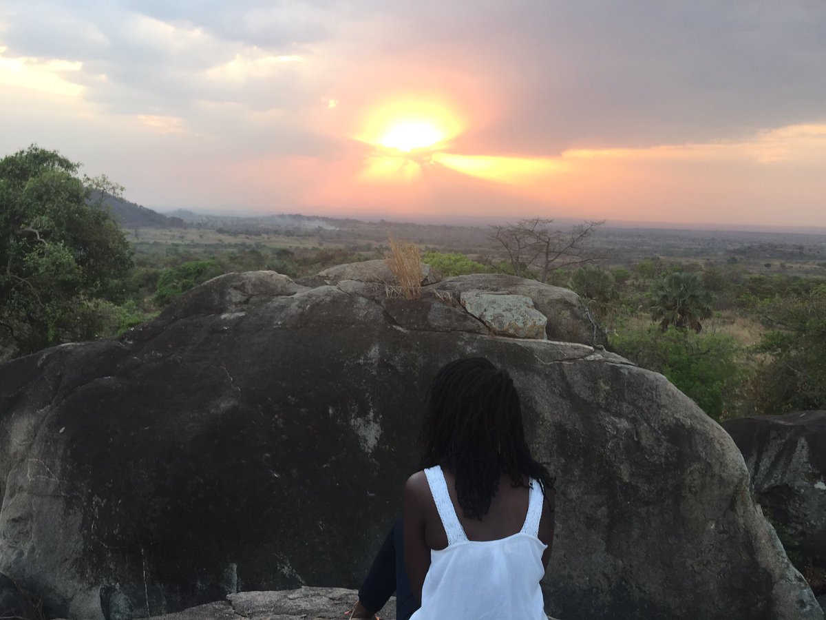 Watching the sun set from Gulu, #fortpatiko 
#UgandaDecides