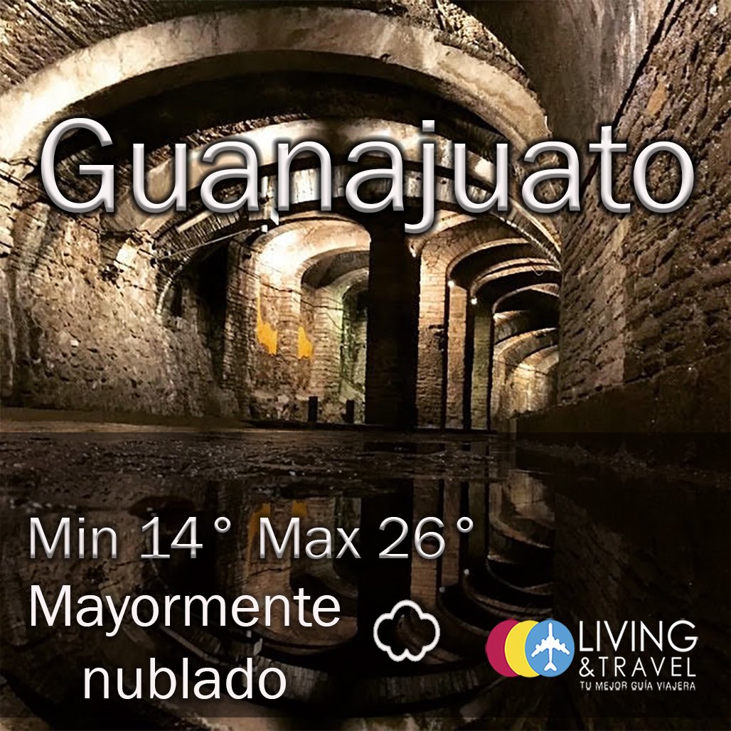 #BuenosDías #Viajeros hoy el #Clima es #perfecto para irse a #Guanajuatear #FelizLunes
