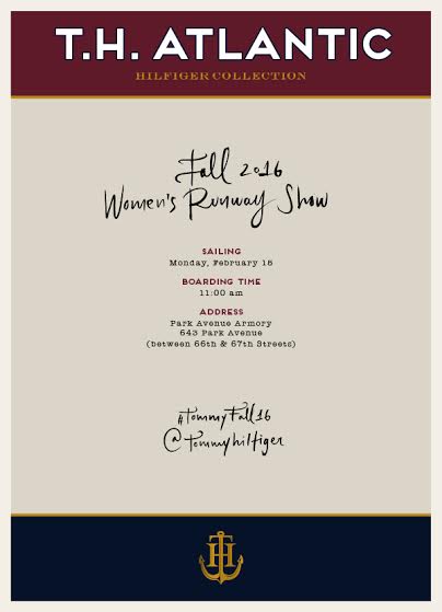 The_Social_Life's tweet photo. The @TommyHilfiger FW16 show is about to start, watch it live: https://t.co/yLDbmt2S6j #TommyFall16 #NYFW https://t.co/shnIX2mxSL