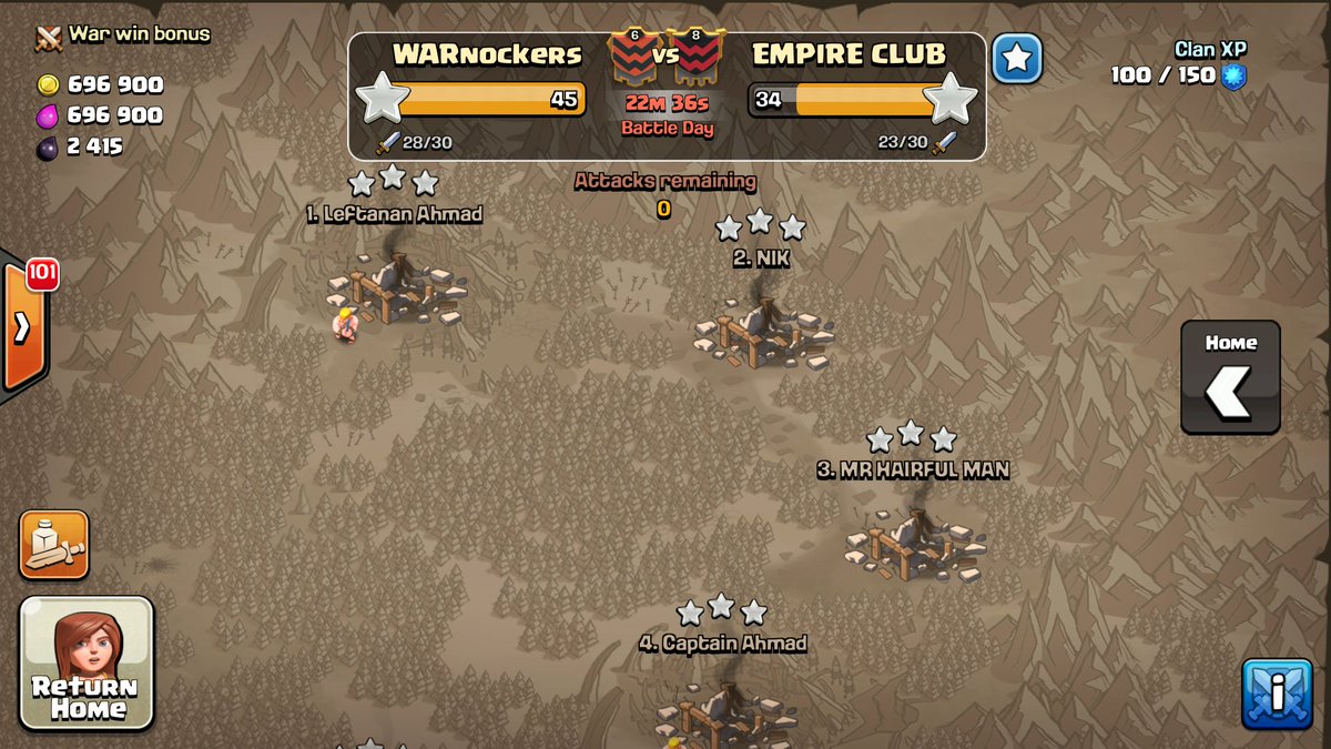 Roussy79's tweet photo. Call me a NERD lmao but this was our First PERFECT WAR !!
🔥BOOOOOOOOOOMMMMMM 🔥
Sick Job WARnockers
#WeBeGeeks https://t.co/lNFbVXxs3I