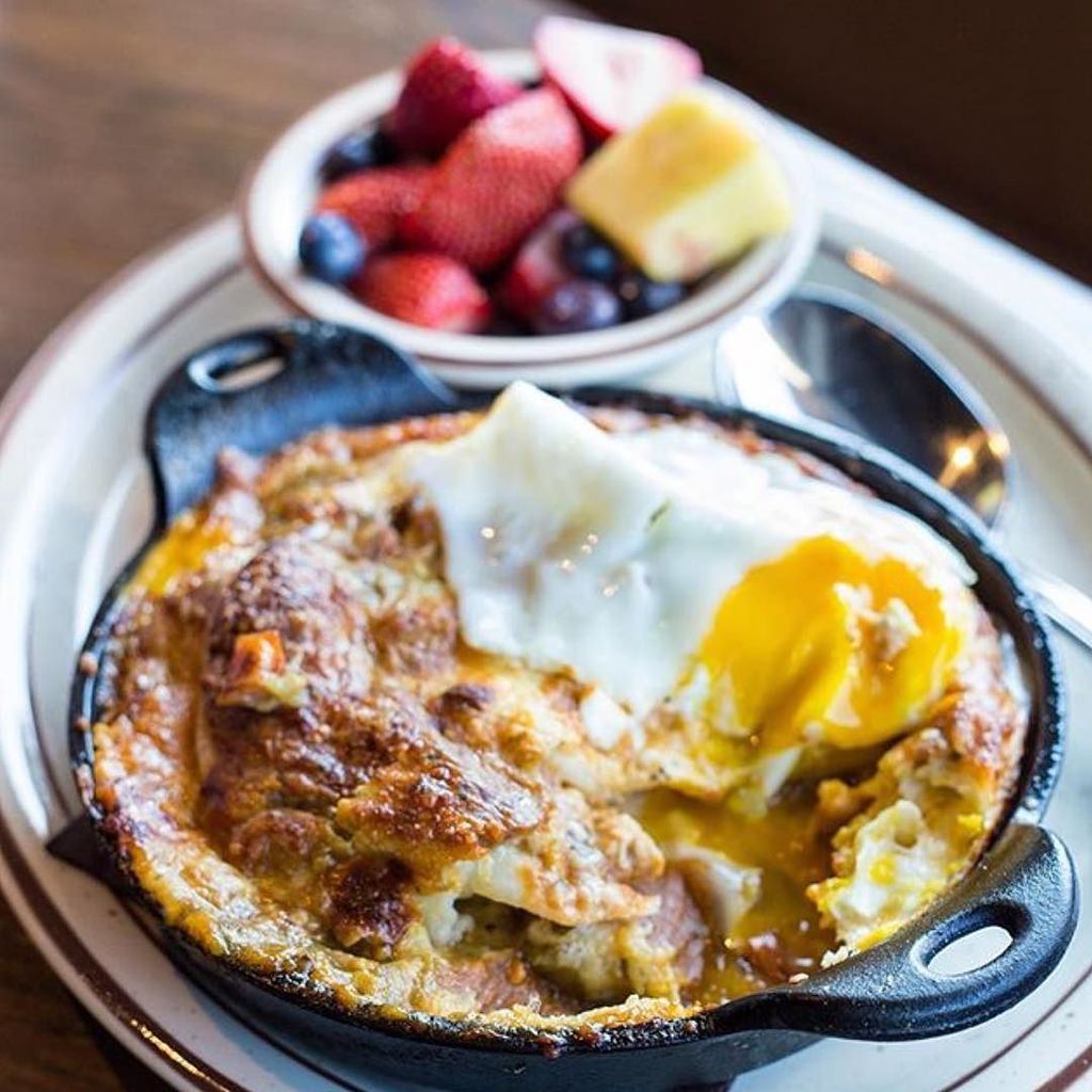 Cast_Iron_Cook's tweet image. Next level breakfast enchiladas at @thesutler in Nashville. 🍳 Photo by @southernfatty.