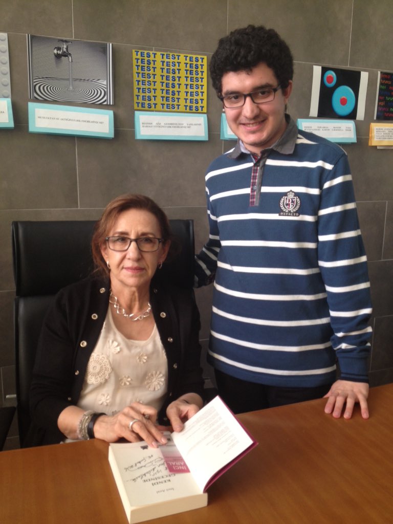 İnci Aral hocamla imza günü