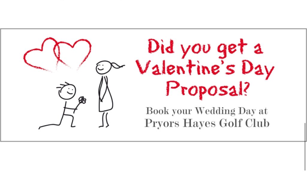 pryorshayesgolf's tweet photo. Looking for a wedding Venue come and see Matt @pryorshayesgolf or call 01829 741 250 #dreamwedding #newvenue https://t.co/Sy1rNvjrVu