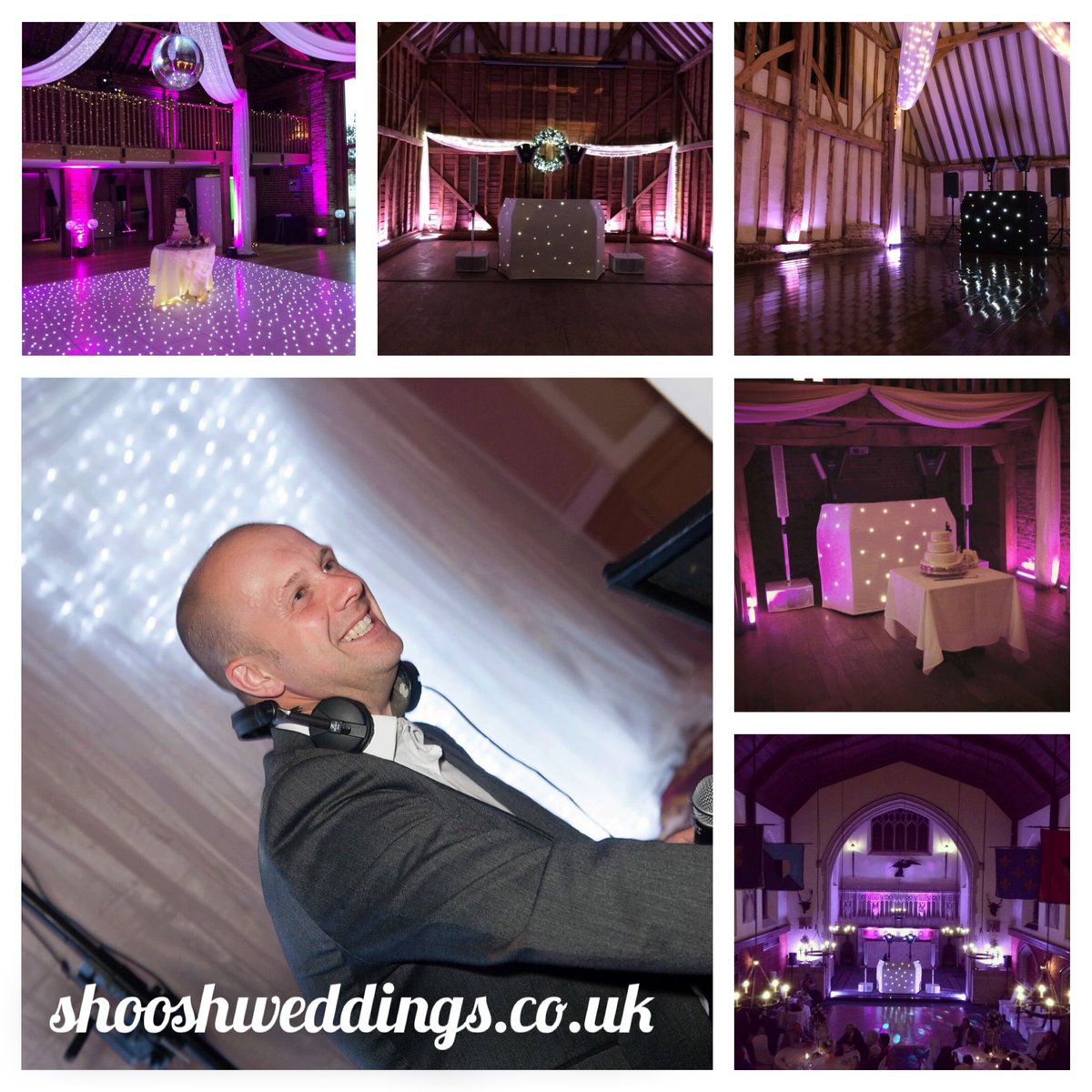 Just about fully booked for 2016! So excited for the year ahead! #weddingdj #hertford shooshweddings.co.uk