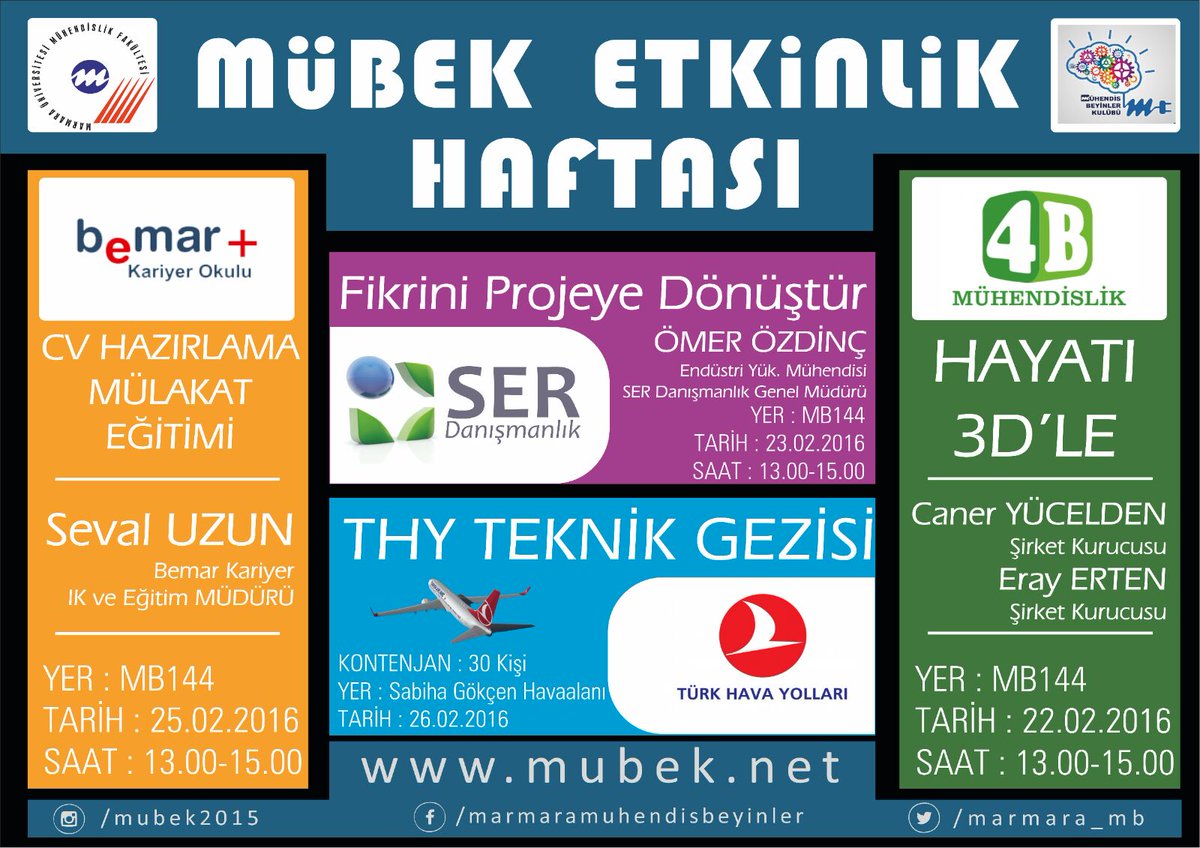 marmara_mb's tweet photo. Mübek etkinlik haftasına tüm Marmara Üniversitesi öğrencileri davetlimizdir. 
#marmaraitiraf @MarunHaber https://t.co/utpUpkt0SP