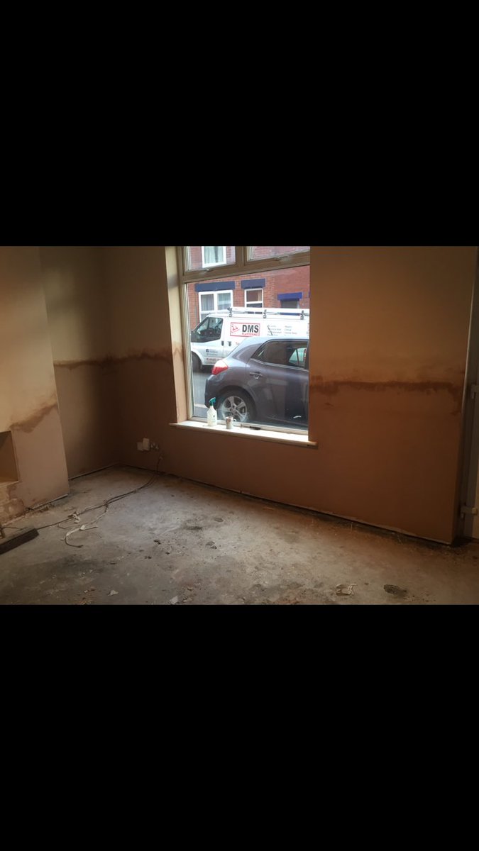 DMSPLASTERING's tweet image. Damp proofing