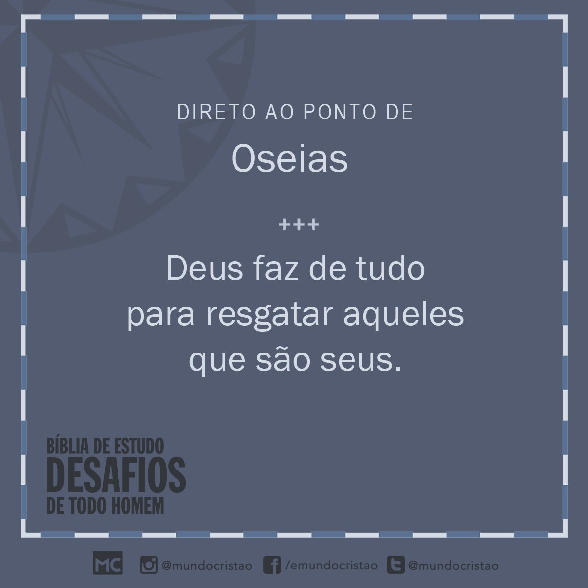 mundocristao's tweet image. 