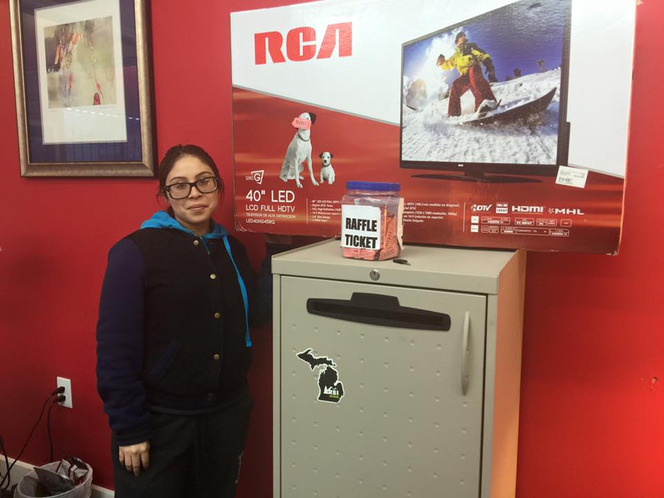 DCTC19403's tweet photo. Last week's winner, come on in and get your winning ticket into this weeks drawing #Detroit #supportdetroit #love https://t.co/f2uWx5EzgD