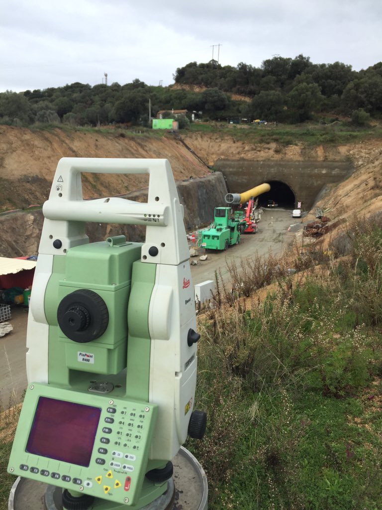 SelarlAgex2A's tweet photo. Reprise du #chantier #tunnel #corse #topographie #agex2a https://t.co/awniF8kdCR