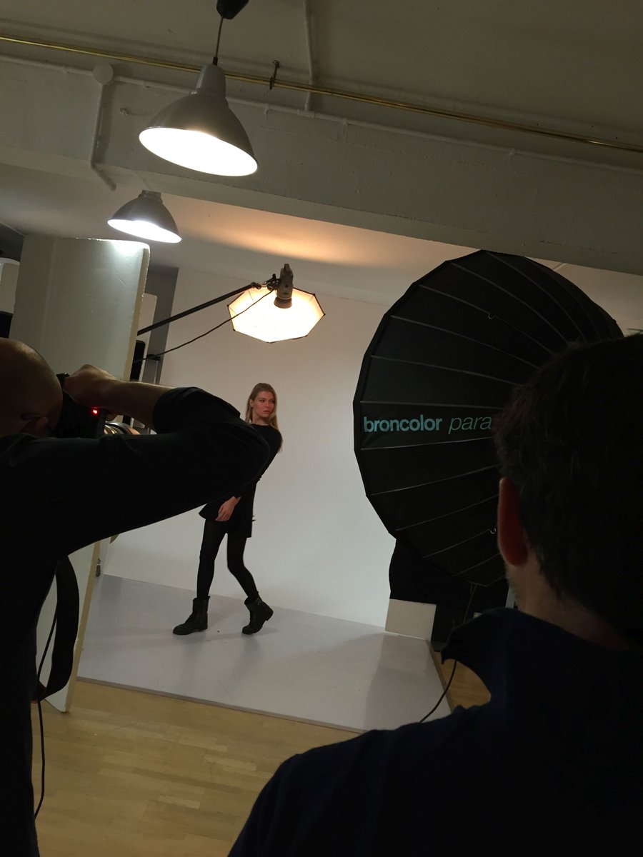 Photo shoot in the Paris office - for a pitch. #egpluswwviews #officelife