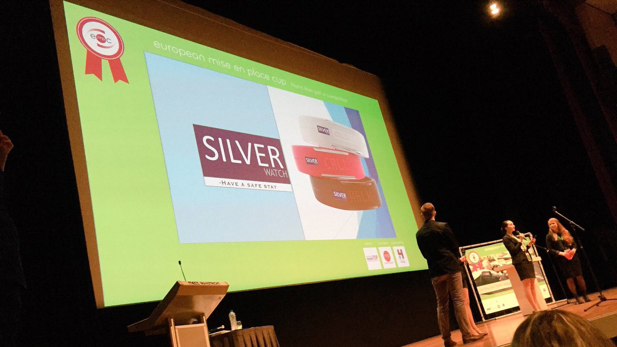 HotelloTOP's tweet photo. Spanning stijgt bij de @EMCup_ - de top10 presenteren hun final pitch #EMCup2016 https://t.co/7cxa6kEVRt