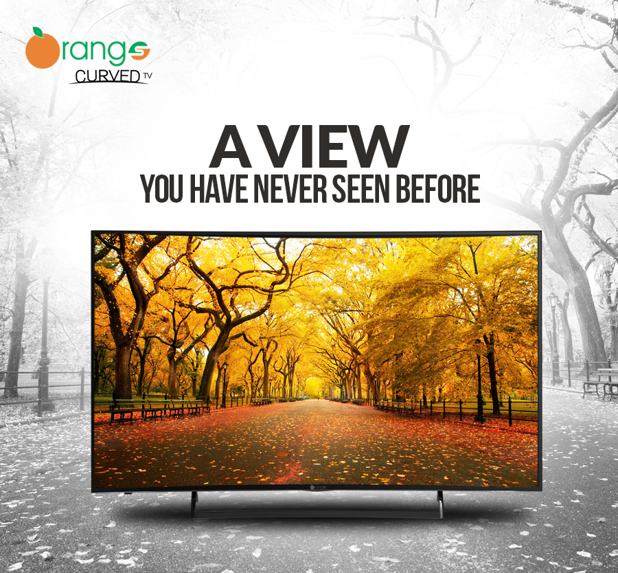 OrangeLEDTVs's tweet photo. A view you have never seen before- Orange Curve TV !#OrangeCurve #OrangeLED #SigmaPk https://t.co/90yXHL7gkQ