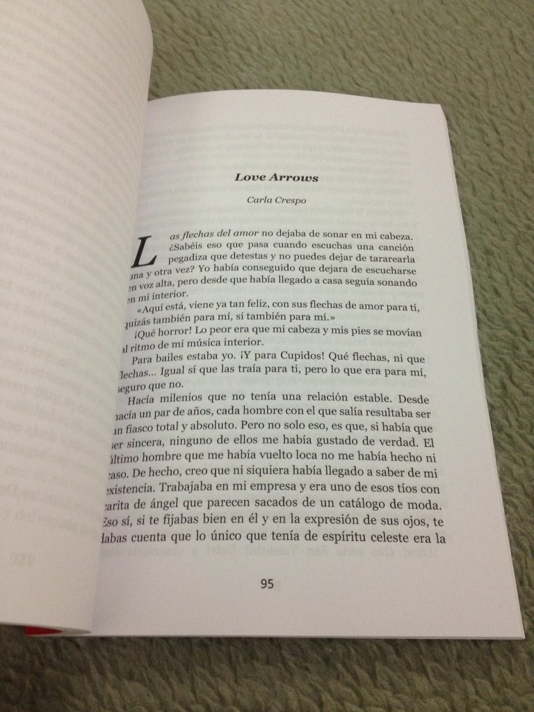 carlacrespouso's tweet photo. Relato romántico #LOVEARROWS para los que no pudieron ir al #RA2016 y no tienen la antología https://t.co/pGzMX7JDvJ https://t.co/qwyvZcyM5k