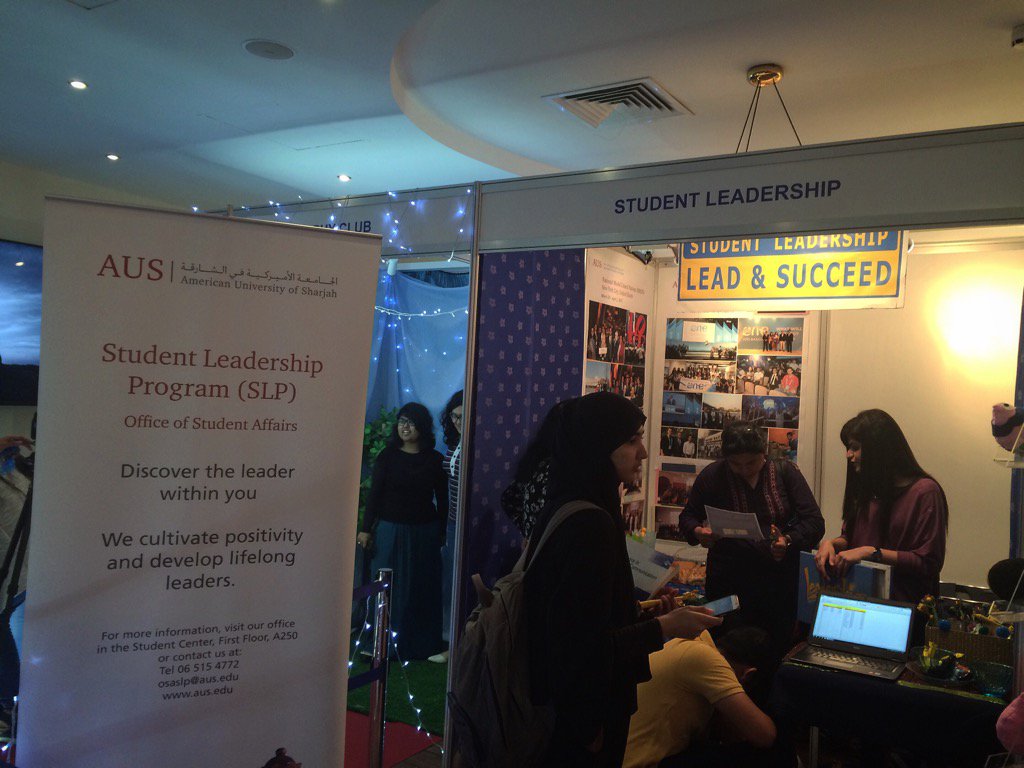 Visit our booth at the #ausclubfair to know more about our upcoming programs and network with our SLP students!