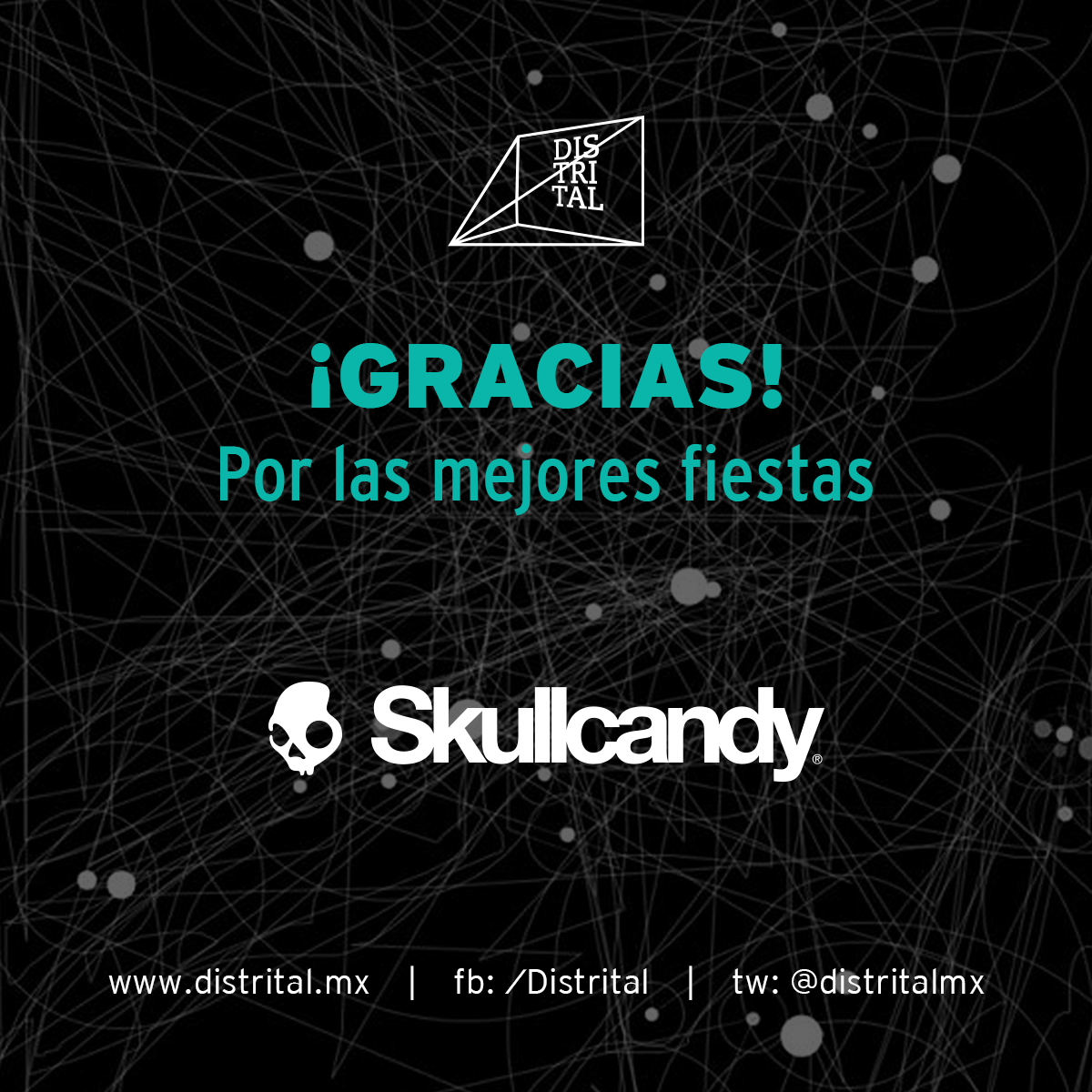 distritalmx's tweet photo. ¡Gracias @skullcandyMEX por hacer que #DistritalCDMX sonará increíble! #STAYLOUD #BassYouCanFeel https://t.co/4sSCEl4dJ6