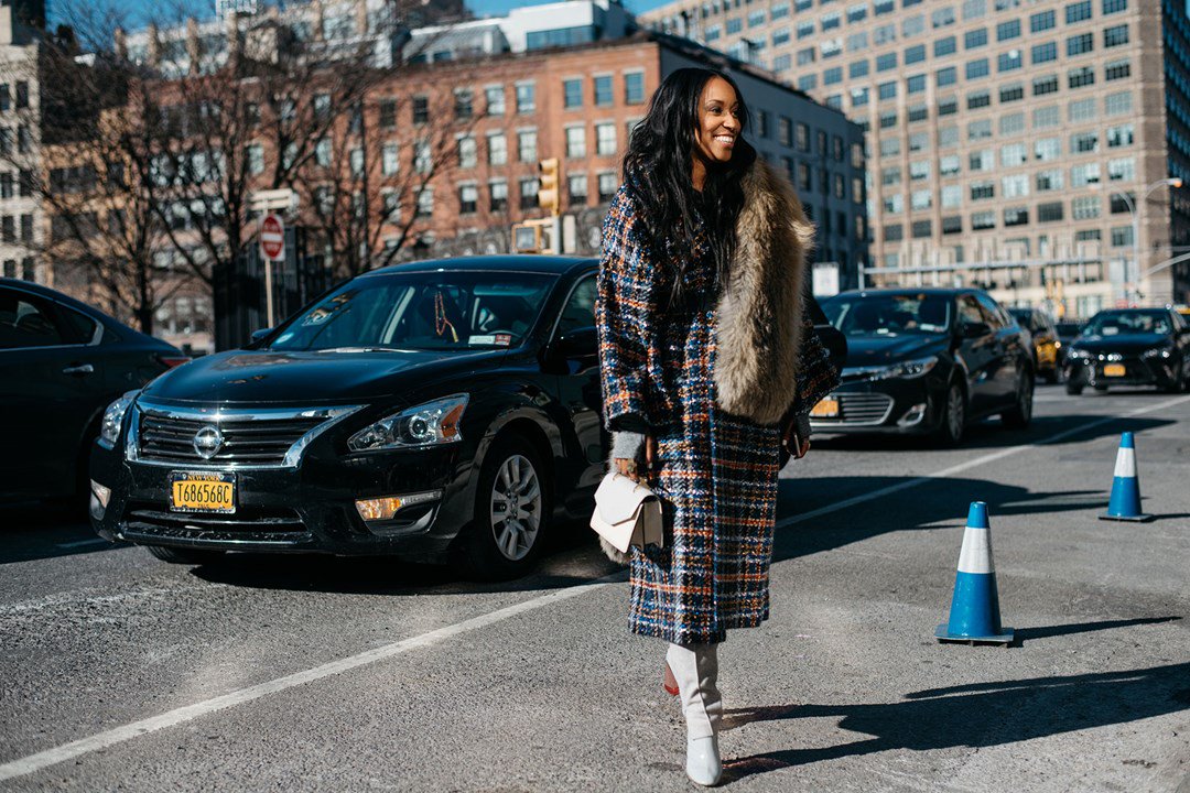 BritishVogue's tweet photo. #NYFW: the street chic diaries https://t.co/SB1g2FSEsW https://t.co/f3zCZeTq2a