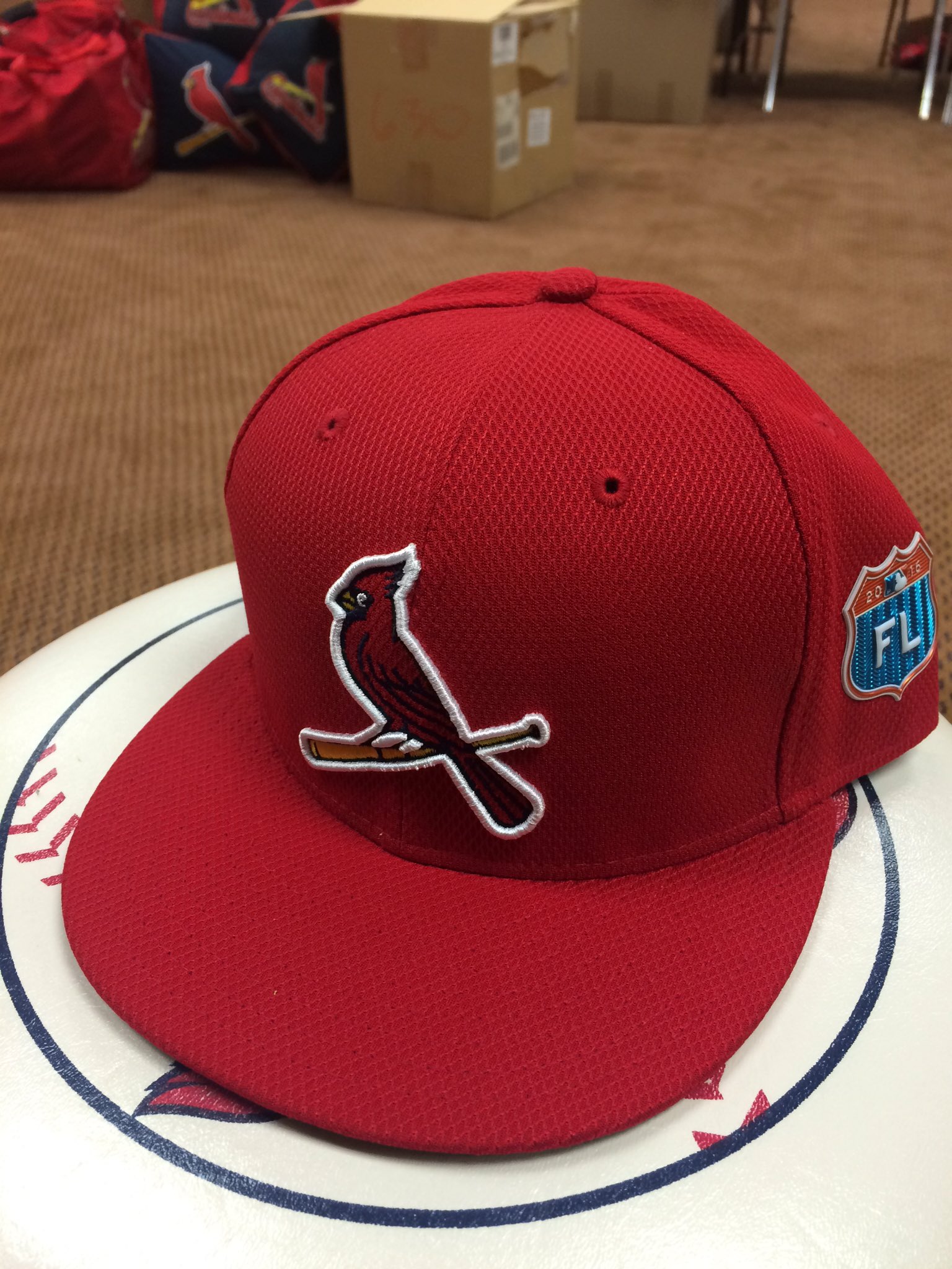 Benjamin Hochman on X: Cardinals spring training hat is pretty awesome.   / X