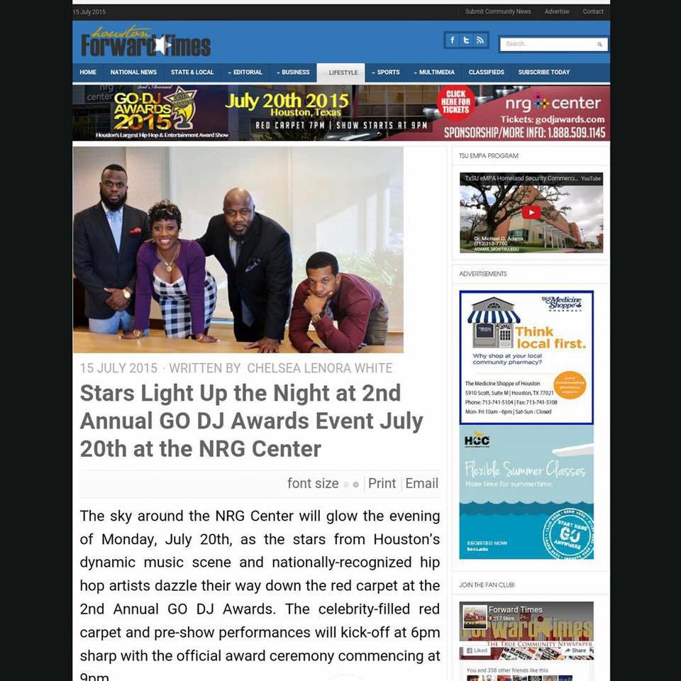 GlammHouston's tweet photo. 2016 GO DJ AWARDS GEARING UP ONCE AGAIN! https://t.co/a9RYEVFhBX https://t.co/p5UUUULvlD