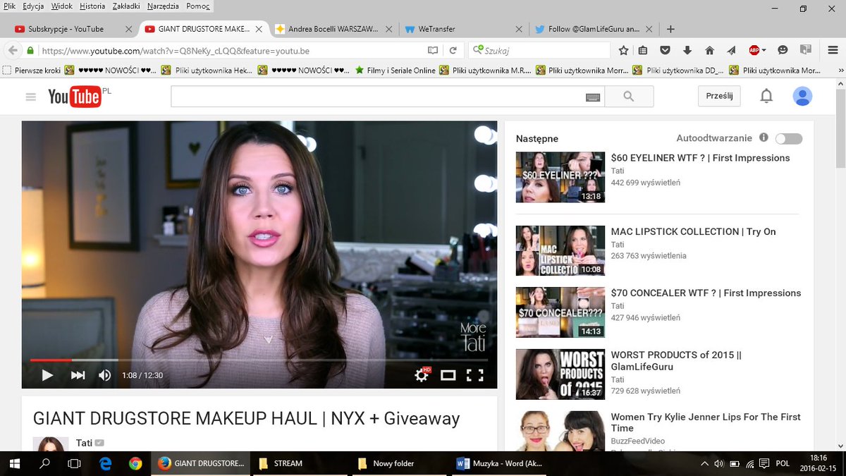 Follow <a href="/GlamLifeGuru/">Tati Westbrook</a> and enter her Makeup Giveaway! youtu.be/Q8NeKy_cLQQ