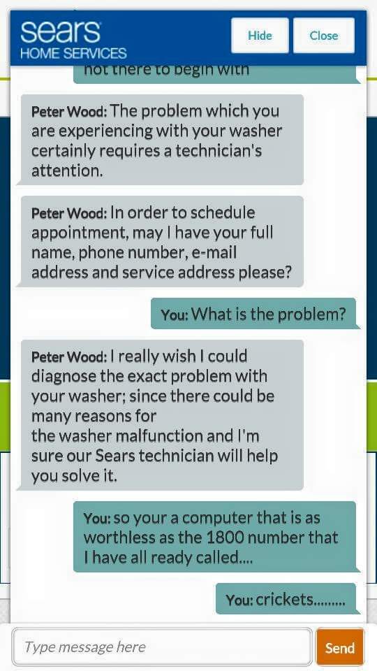 todd_powell16's tweet photo. #sears #kenmore #kenmorePOS #your1800#=worthless #ijustwanttoknowwhattheproblemis #neverbuykenmore/searsagain
#junk https://t.co/LiQEfgLoKJ