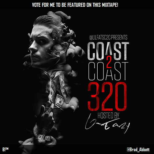Sheridan__1's tweet photo. I voted for @Brad_Abbott to be on @coast2coastmag Mixtape 320 w/@G_Eazy! https://t.co/Qc8pOkLYse #Coast2Coast https://t.co/Y6OOwLIszQ