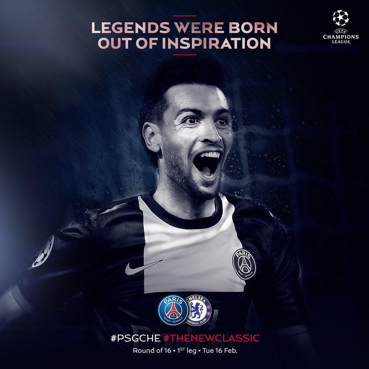 Legends were born out of inspiration. #PSGCHE #TheNewClassic