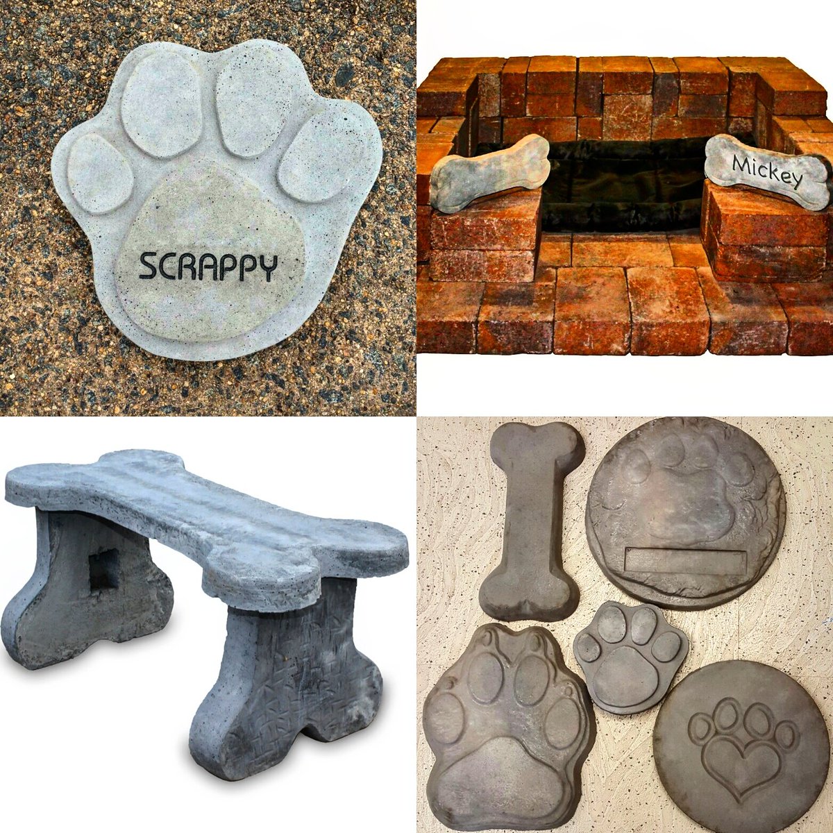 Popestreetwines's tweet photo. #grinnellpavers #MISCILLANY #dogbed #dogpaw #steppingstone #catpaw #dogbone #doglover #catlover #dog #cat https://t.co/Y9BJD6mri1