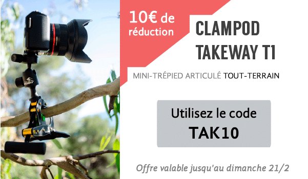 Photo24fr's tweet photo. Benéficiez de 10% de réduction sur le Clampod Takeway T1 jusqu'au 21/2 avec ce code : TAK10 https://t.co/FHEWW3HRhr https://t.co/WQgWtoPCGM
