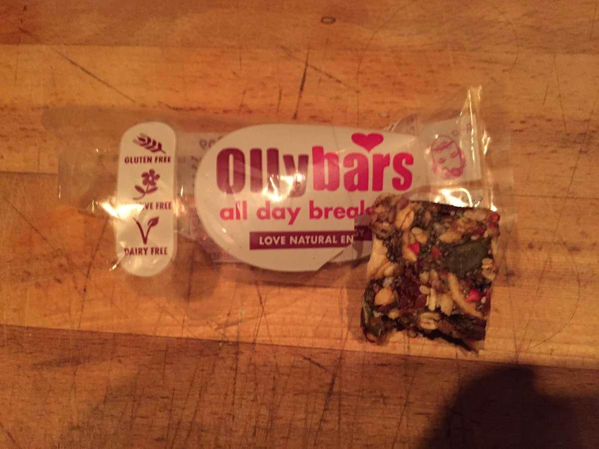 MealingAntonia's tweet photo. Went to a step convention, had one of these protein bars - amazing!!! Kept me going all afternoon. @ollybars. https://t.co/P7t04hAH2H