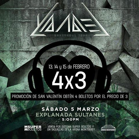 QuePlanMty's tweet photo. ¡Raza! Hoy es el último día pa' que aprovechen y se vayan al concierto de Yandel, @sargentorap1 y @djcobramusica. 😁 https://t.co/swFIvpqMgE